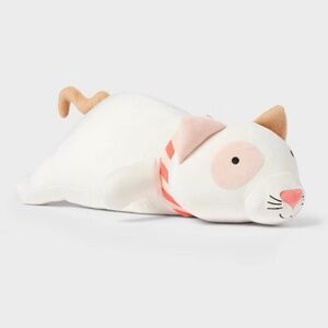 Cat Weighted Plush Throw Pillow - Pillowfort